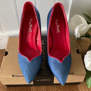 Denim Pumps Size 7.5